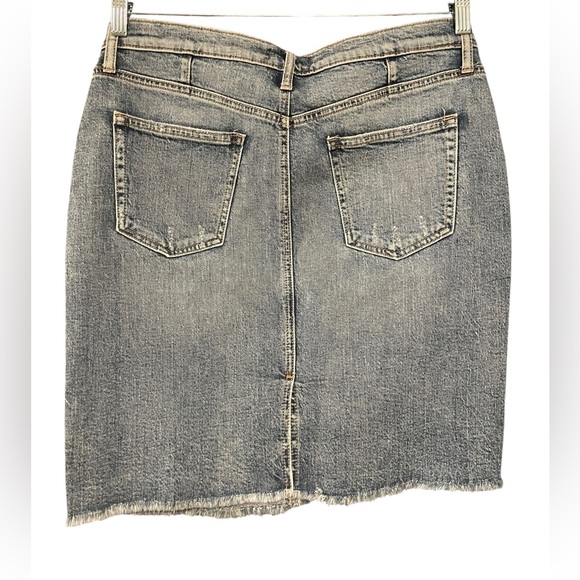 Silver Jean Co. Light Blue Pencil Skirt - Picture 4 of 4